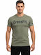 Sportliches T-Shirt Olive