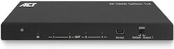 Hdmi Splitter Act Ac7832 Von 1x Hdmi F Zu 4x Hdmi F Bis Zu 4k 3840x2160@50hz Auflösung
