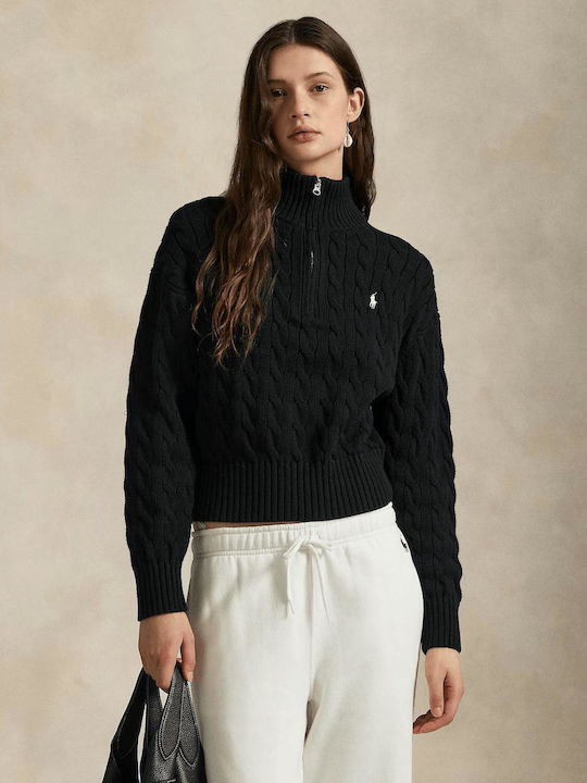 Ralph Lauren Women's Sweater Cotton Black 211963467003 | Skroutz.mt