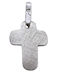 Gatsa Men's White Gold Cross 14K