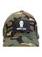 Ghetto Mask Limited Camouflage Greek Flag 6 Panel Cap Green