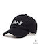 Ghetto Kappen Trap Music 6-Panel Schwarze