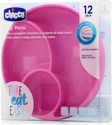 Chicco Baby Food Plate Made of Silicone