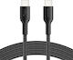 Belkin Braided USB 2.0 Cable USB-C Male - USB-C 60W PD Black 2m ENA008hq2MBK