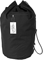 Seagull Fabric Beach Bag Black Seagull Fabric Beach Bag Black