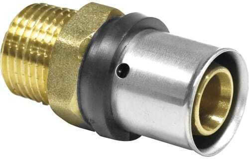 Pipetec – Ρακόρ Αρσεν Πρεσαρίσματος 20 X 1"