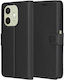 Techsuit Folio Wallet Leather / Silicone Black ...