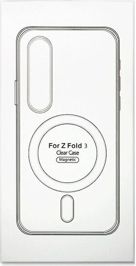 Magnetic Back Cover Silicon Transparent (Galaxy Z Fold 3)