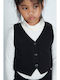 Kids Top Long-sleeved Black