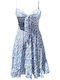 Rochie Albastru-roz