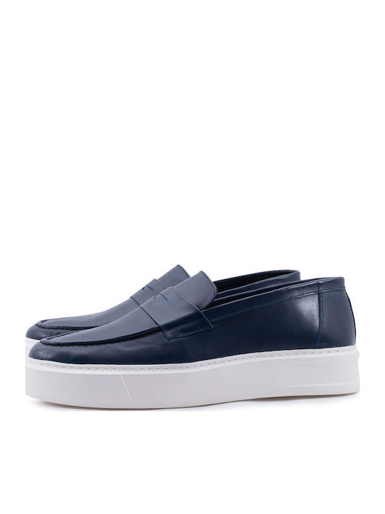 Act Men's Moccasins Blue