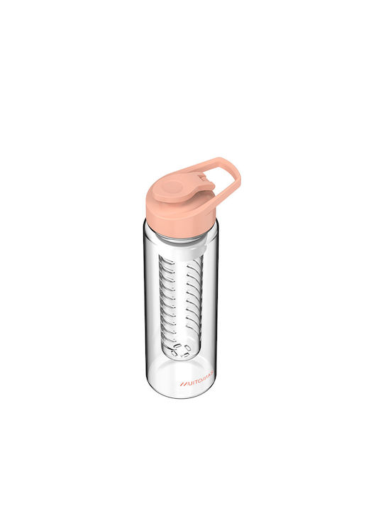 Muitomas Sticla de apa Plastic 700ml Portocaliu
