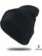 Beanie Unisex Beanie Knitted in Black color