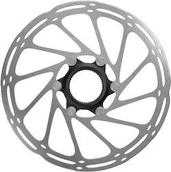 Sram Centerline Centerlock Bicycle Disc Brake Rotor 180mm Black Rounded Includes Lockring
