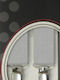 Victoria Monochrome Suspenders 2.5 Cm 62025 4 Clips Grey