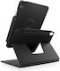 Uniq Rovus Snapmount Magnetic 360 Flip Cover Rotating Durable Blacη (iPad Air 11 (M2/M3), iPad Air 10.9)