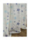 Whitegg Kids Rod Pocket Curtain Stars Blue 260x280cm