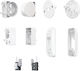 Satel Ceiling-wall Spacer Bracket Agate/aocd-260 Outdoor Detectors White Includes Bracket E-1 E-2a 4xe-3 E-4 E-6