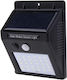 Montat pe perete Lampă Solară 0.55W cu Senzor de Mișcare IP65