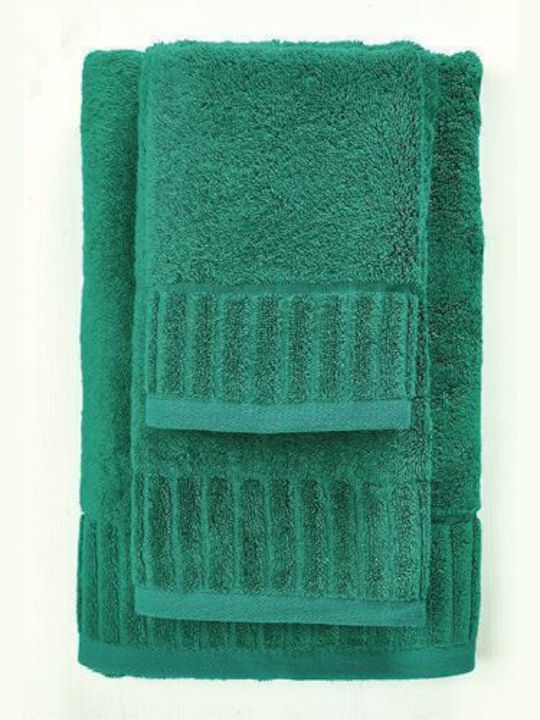 Whitegg Πετσέτα Χεριών Φωτεινή 40x60εκ. Green Βάρους 600gr/m²