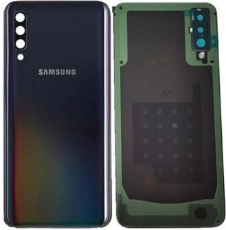 Samsung Galaxy A50 Капак За Батерия + Леща На Камера Черен Оригинален