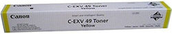 Canon C-EXV49 Γνήσιο Toner Laser Εκτυπωτή Κίτρι...