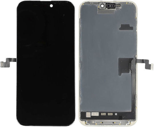 Οθόνη OLED Soft με Μηχανισμό Αφής για iPhone 16 Pro Max (Μαύρο)