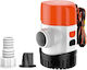 Seaflo Bilge Pump Non-Return 600-1100gph 19-29mm 12-24v