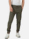 Reflex Rib Pant Παντελόνι σε Slim Εφαρμογή Olive