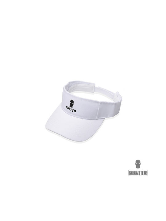 Ghetto Καπέλο Visor Λευκό