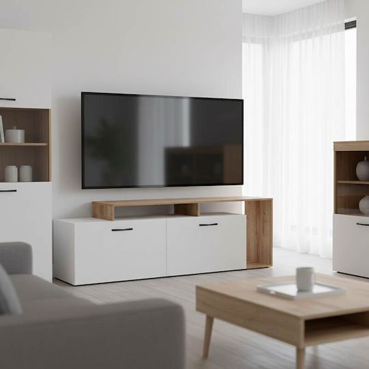 Suport TV Oak-white L170xW40xH53cm