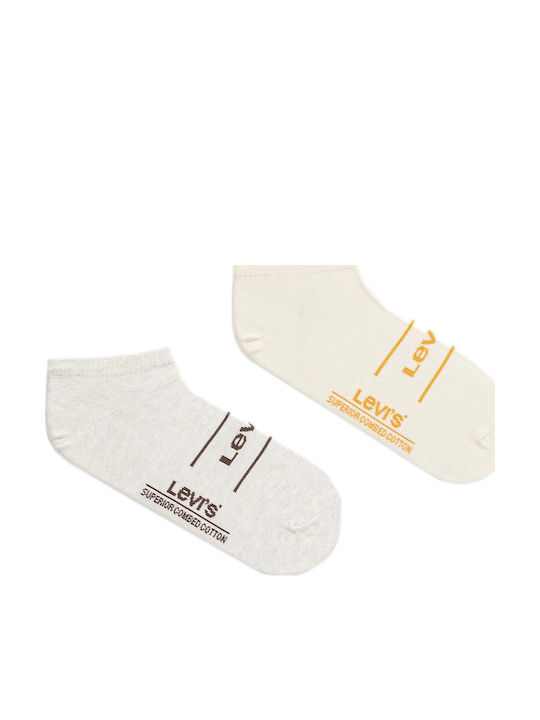 Levi's Marshemellow Combo Men's Patterned Socks Marshemellow 2Pack