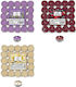 HOMie Tealights Aromatic in Burgundy Color 25pcs