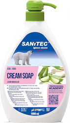 Sanitec Κρεμοσάπουνο 1000ml Sanitec Κρεμοσάπουνο 1000ml