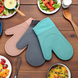 Ofenhandschuh Silikon in Rosa Farbe 1Stück