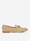 Damen Mokassins in Beige Farbe