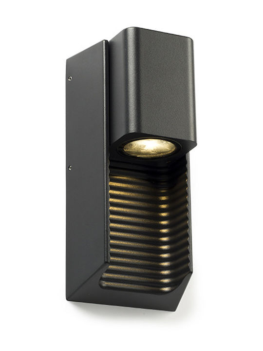 123led Wall-Mounted Outdoor Light GU10 IP44 23.2x11x9.3εκ.