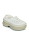 Crocs Classic Stacked Women's Clogs White