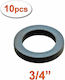 Hydraulic Rubber Gaskets 3/4 10 Pcs