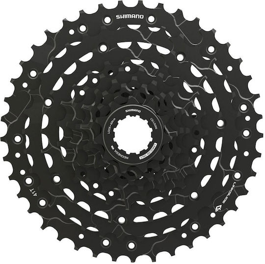 Shimano Cues Cs-LG300-9 Bicycle Cassette Sprockets 11-41t 9 Speeds Black