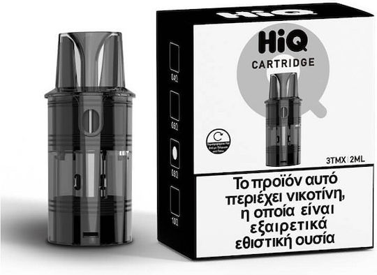 HiQ Ersatz-Pods 2ml mit Widerstand 0.8ohm 3Stück