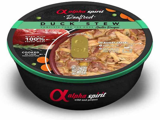 Real Wet Food Dogs with Duck and Meat Grain-Free 280gr