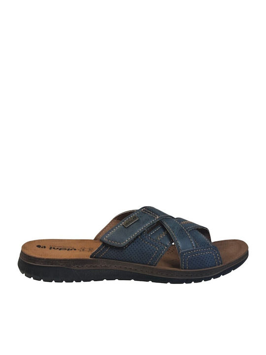 Herrensandalen in Blau Farbe