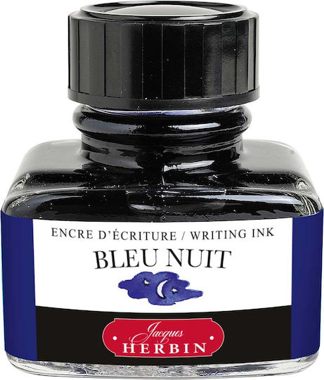 Jacques Herbin Ανταλλακτικό Μελάνι για Πένα Bleu nuit 30ml