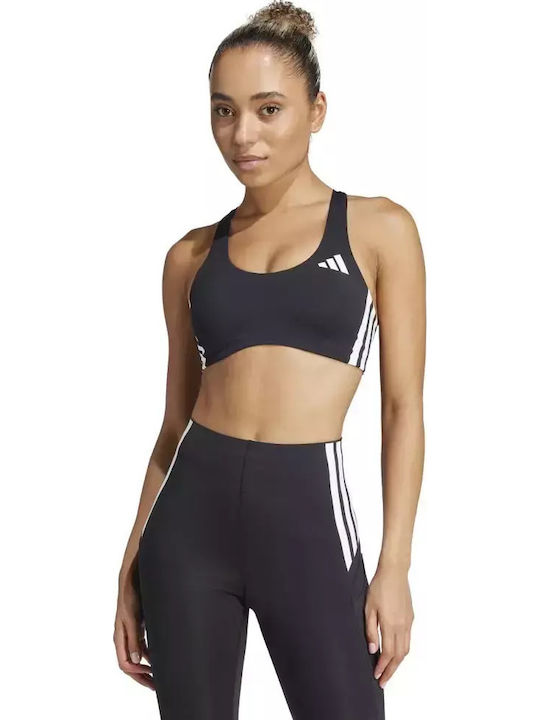 adidas Adizero Frauen Sport-BH Schwarz