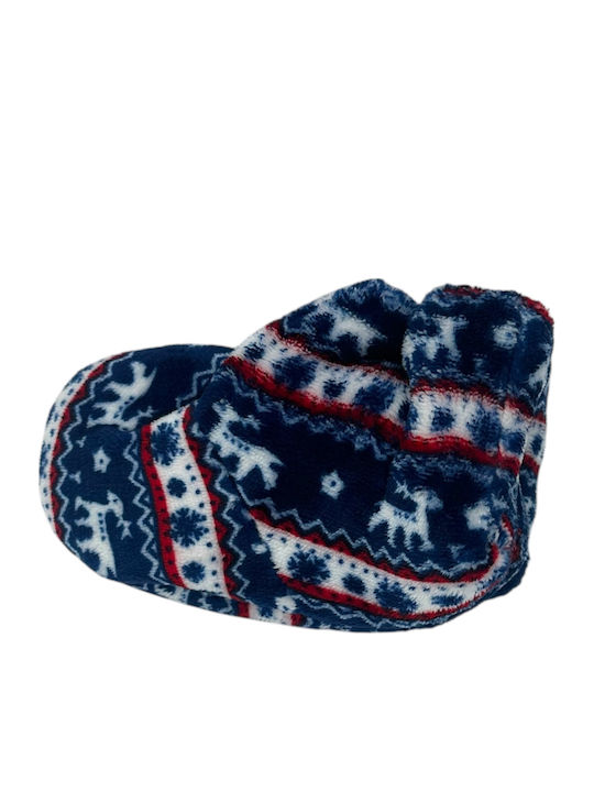Angel Shopping Kids Slippers Boots Blue