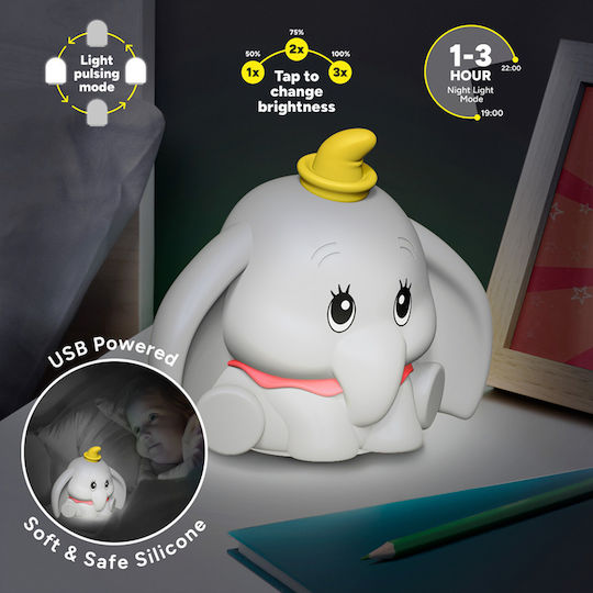 Paladone Kids Decorative Lamp Light Gray