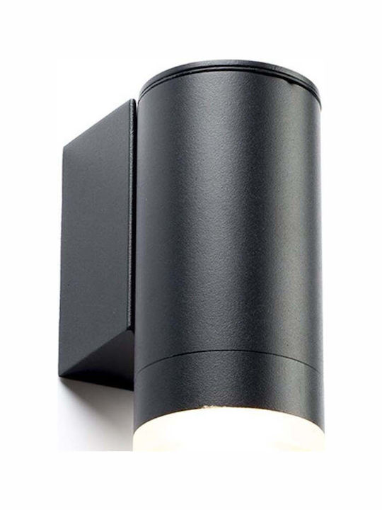 123led Επιτοίχιο Εξωτερικό Φωτιστικό GU10 IP54 9.9x6.5x13.5εκ.