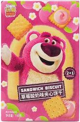 Lots-o-hugging Bear Toy Story 3 Biscuit Strawberry-yogurt Box 50g
