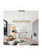 Vivalux Pendant Light Black 90x38x120cm